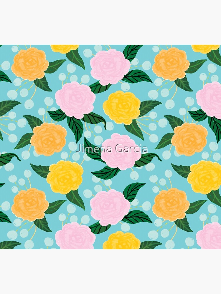 Playful pastel Florals by Jime-Creates