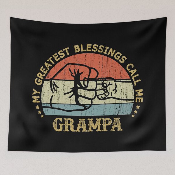 Item preview, My Greatest Blessings Call Me Grampa - Gift for Grampa Grandpa Fathers Day Gift designed and sold by nana1099.