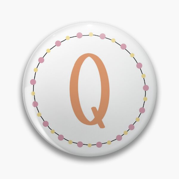 Item preview, Pink, Yellow and Orange Q designed and sold by Meghan Hill.