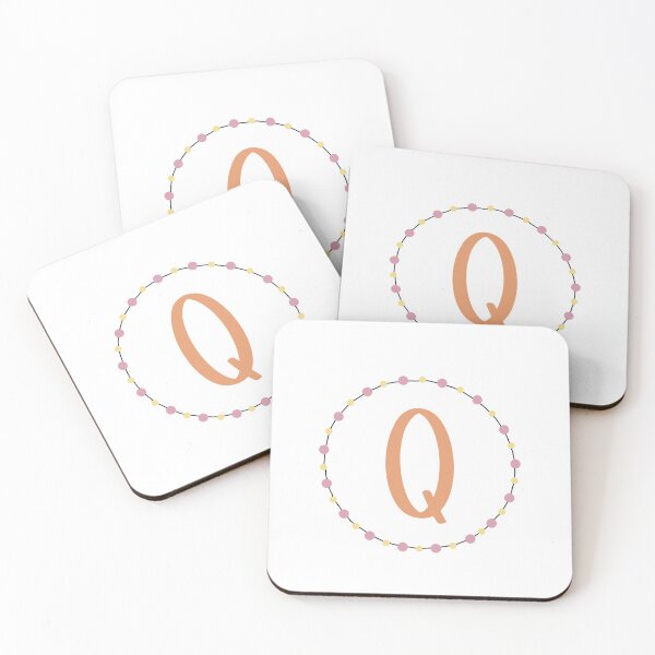 Item preview, Pink, Yellow and Orange Q designed and sold by Meghan Hill.