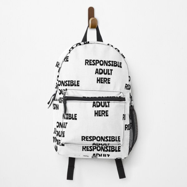 Item preview, Responsible Adult Here designed and sold by KayLadyBug.