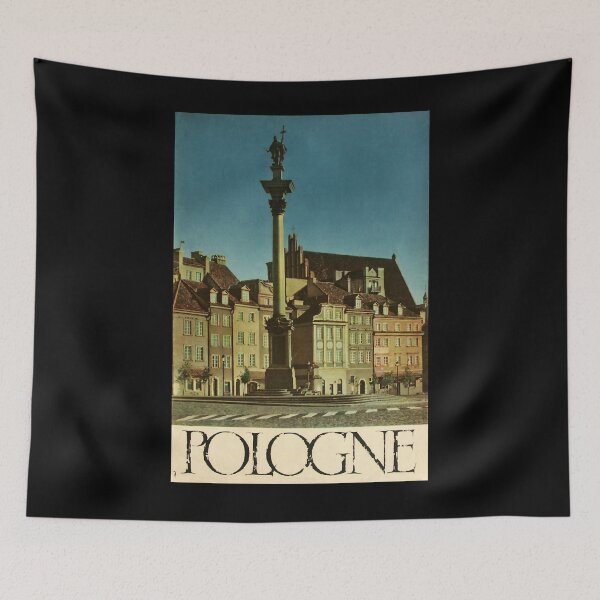 Item preview, Pologne vintage travel poster designed and sold by stickart-marek.