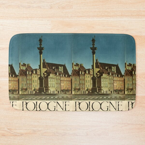 Item preview, Pologne vintage travel poster designed and sold by stickart-marek.