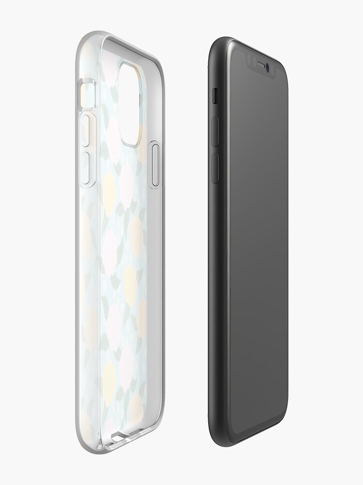 Alternate view of Playful pastel Florals iPhone Case
