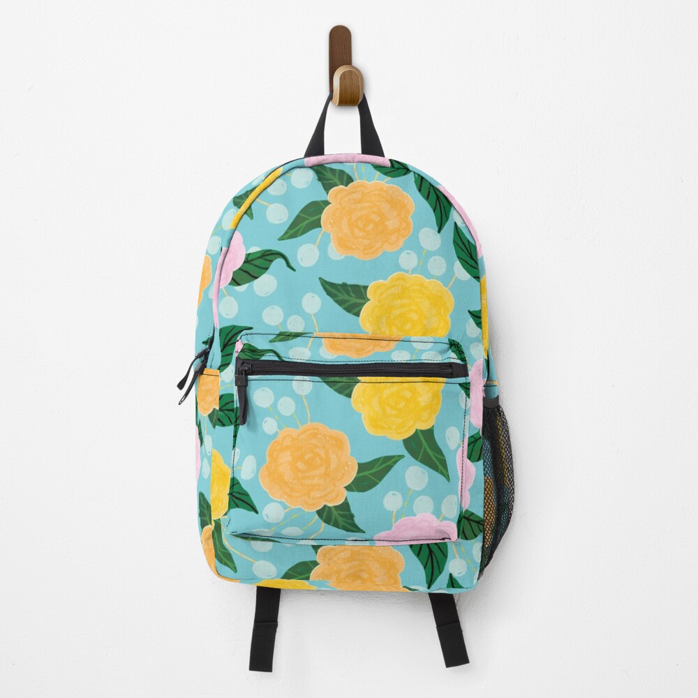 Playful pastel Florals Backpack