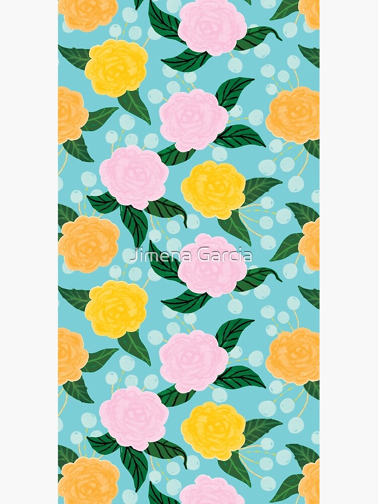 Playful pastel Florals by Jime-Creates