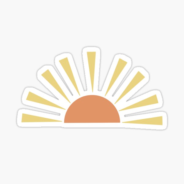 Sunrise Sticker