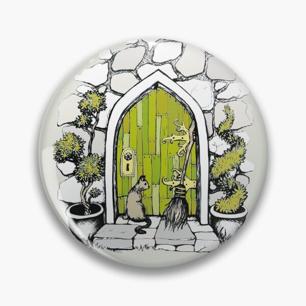 Item preview, The Green Witch's Cottage designed and sold by OneHorn.