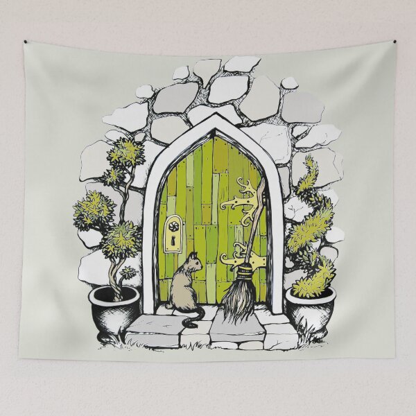 Item preview, The Green Witch's Cottage designed and sold by OneHorn.