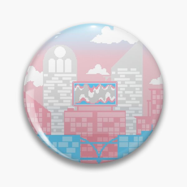 Item preview, Pixel Trans Pride City designed and sold by MetallicWings15.