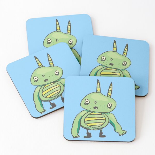 Item preview, Buff Bug Funny Hand Drawn Monster Doodle designed and sold by PastelPickles.