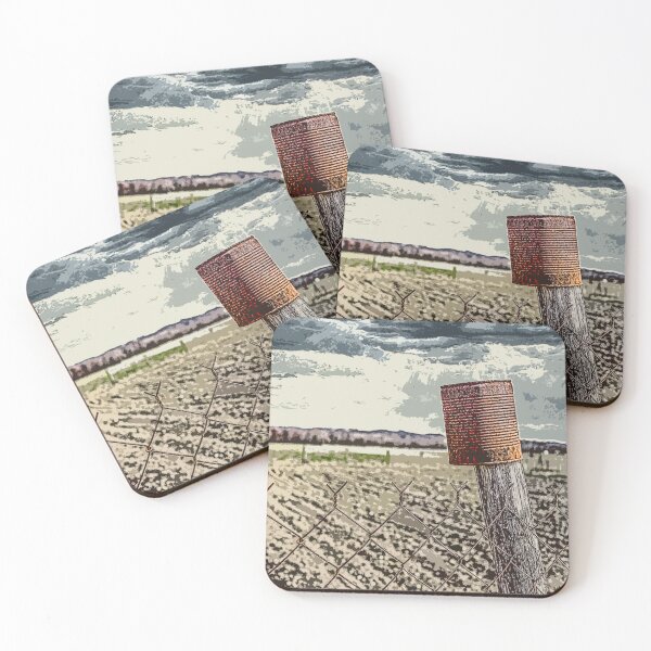 Item preview, old box at the edge of a field designed and sold by ricobarinas.