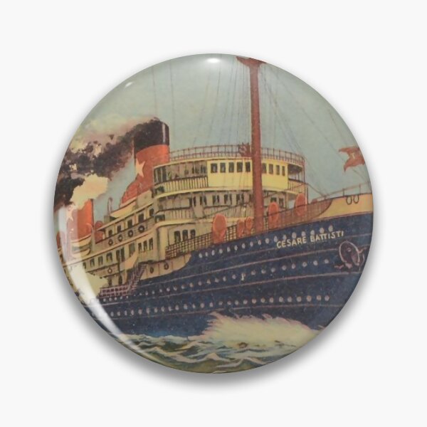 Item preview, Transatlantica Italiana vintage travel poster designed and sold by stickart-marek.
