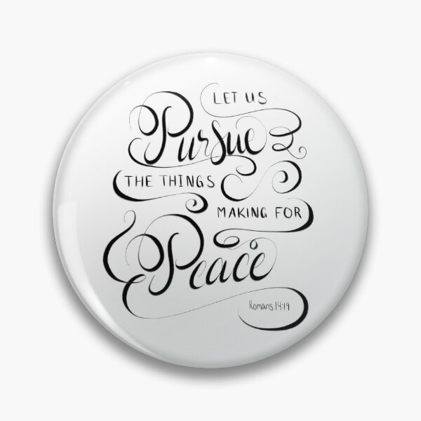 Item preview, Pursue Peace designed and sold by Cheyney.
