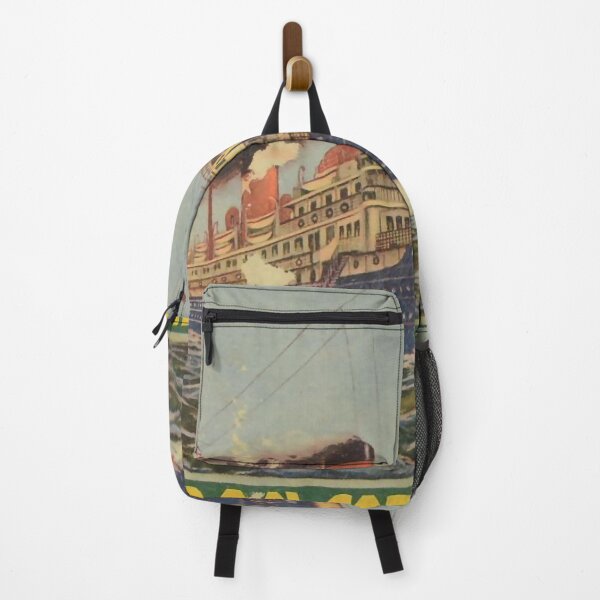 Item preview, Transatlantica Italiana vintage travel poster designed and sold by stickart-marek.