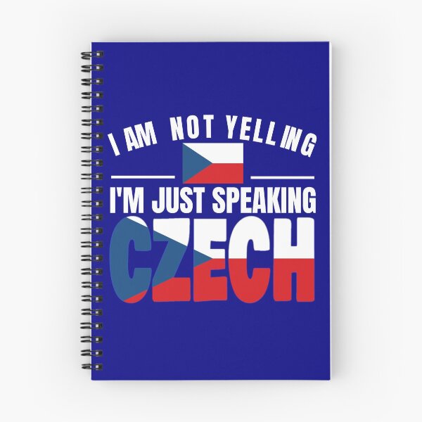Item preview, I'm Not Yelling I'm Czech Flag T Shirt Merch designed and sold by PRINTS2HOT.