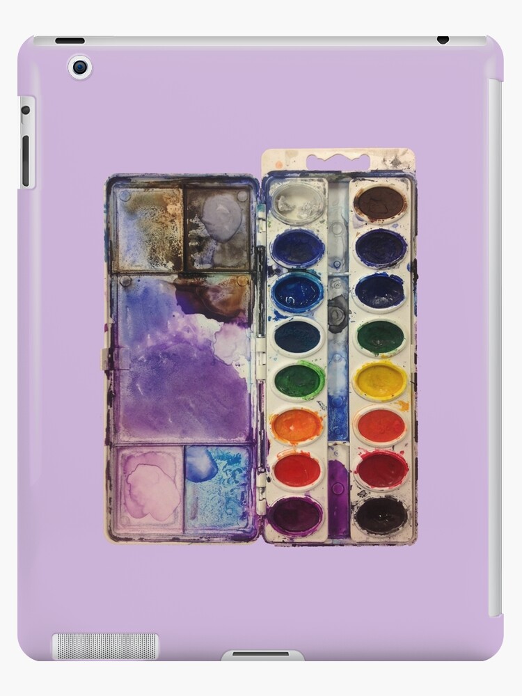 water color pallet no background iPhone Case for Sale by vordeman