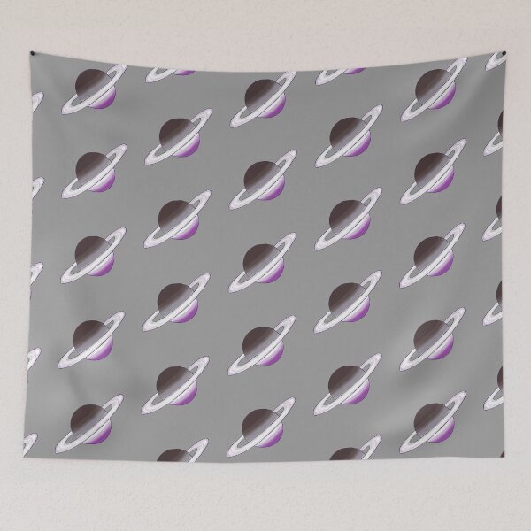 Item preview, LGBT pride planet: ace flag designed and sold by spitscribble.