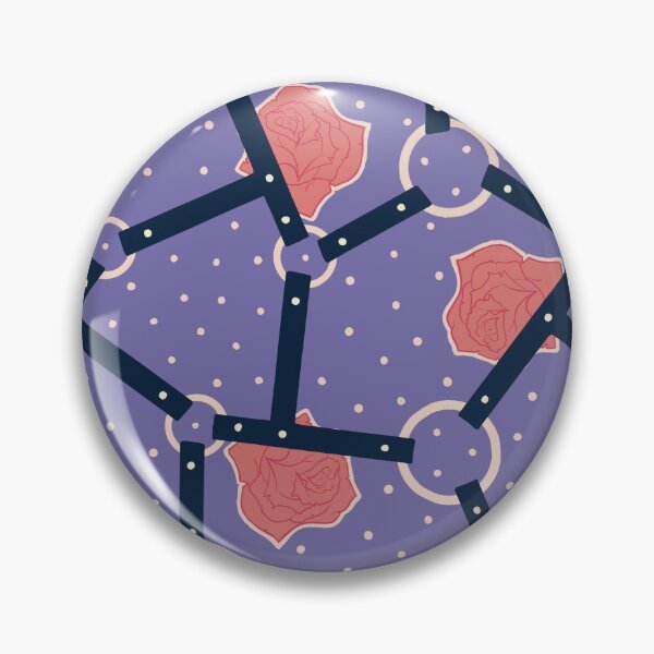 Floral Bondage -Purple | Billie Ruben Pin