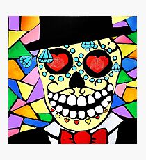 Skeleton groom Photographic Print