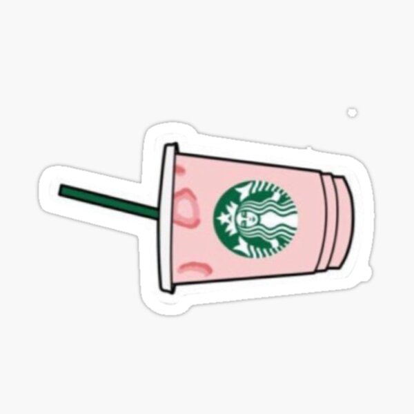 Vsco Starbucks iced drinks sticker pack  Sticker for Sale by