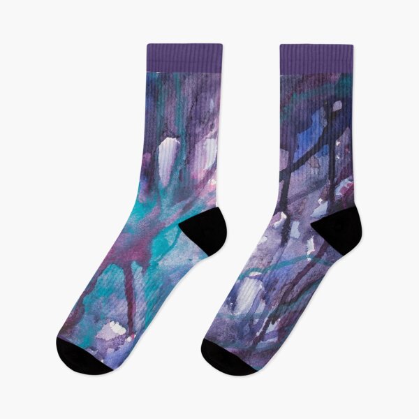 Item preview, Teal and purple designed and sold by broccoliverdi.