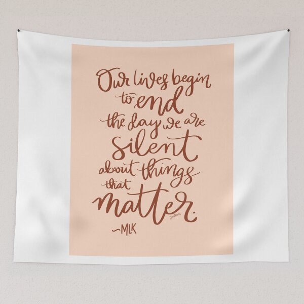 Item preview, Don't Stay Silent - Digitally Hand-Lettered Print designed and sold by Joellen Armstrong.