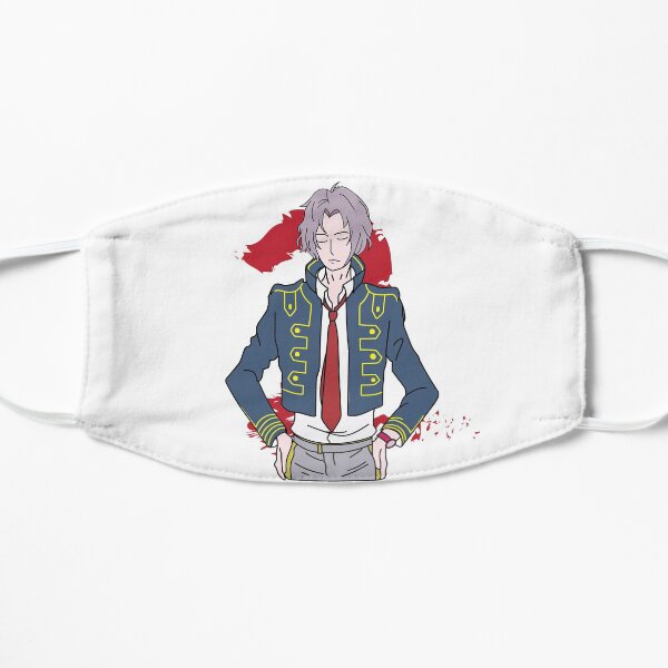 Zero escape 999 snake bust with number 2 behind Mask
