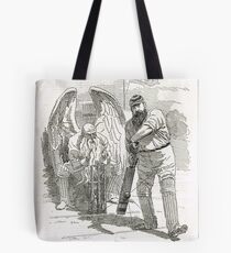 50 years of W G Grace punch cartoon 1898 Tote Bag