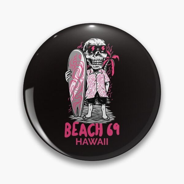 Artikelvorschau, Fangen Sie Wellen oder entspannen Sie einfach am Strand - Beach 69 in Hawaii - in diesem radikalen Sommer-Surf-T-Shirt. Genial. entworfen und verkauft von davestees506.