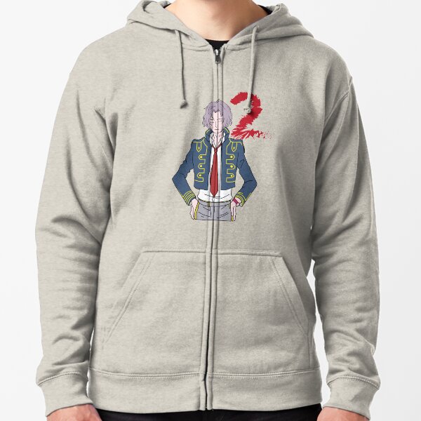 Zero escape 999 snake with number 2 Zipped Hoodie