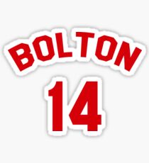 High School Musical: Bolton Jersey Rot Sticker