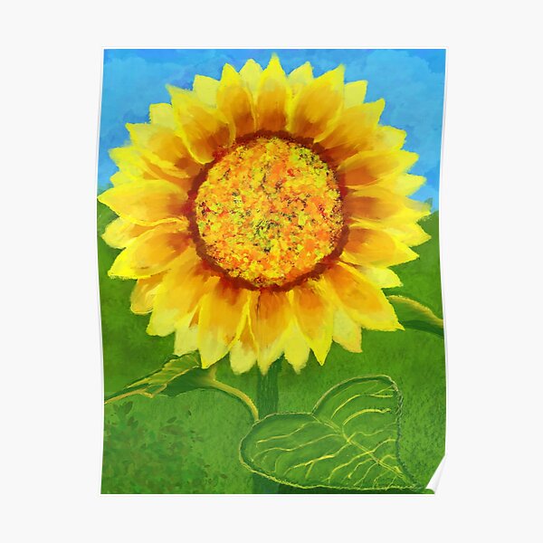 Sunflower Image Poster