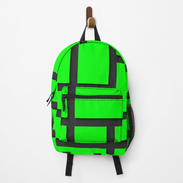 Item preview, Neon Green Rectangular Geometric Block Art Design designed and sold by inquestyle.