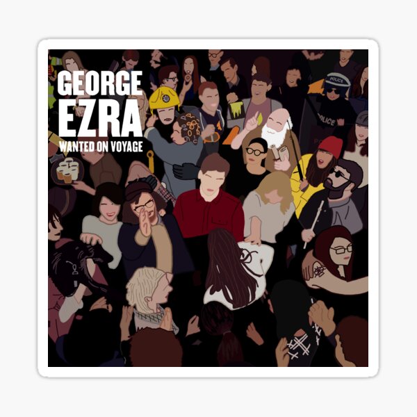 George Ezra - Wanted on a Voyage Sticker