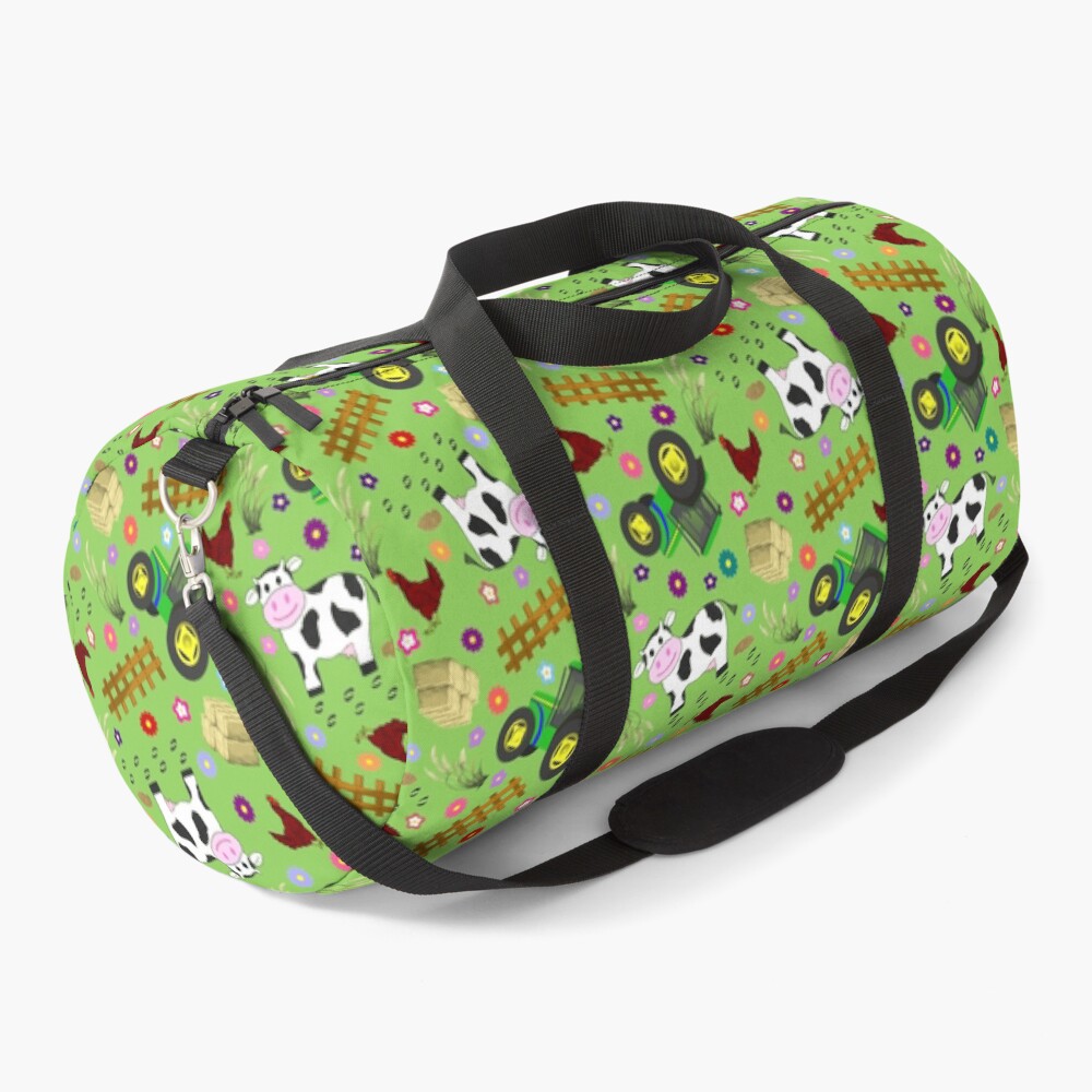 Farmyard Cow Duffle Bag