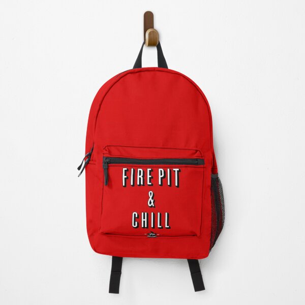 Item preview, Fire Pit and Chill Backyard Summertime designed and sold by peculiarpeachco.