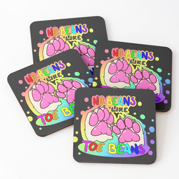 Item preview, No Beans Like Toe Beans (Pink Pawbs) designed and sold by tealfruit.