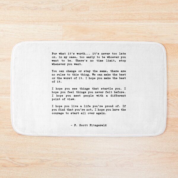 Item preview, For what its worth... it’s never too late or, in my case designed and sold by corbrand.