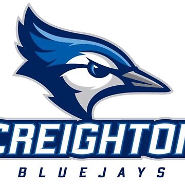 Creighton University Bluejays Full Stacked Combo Logo Car Decal