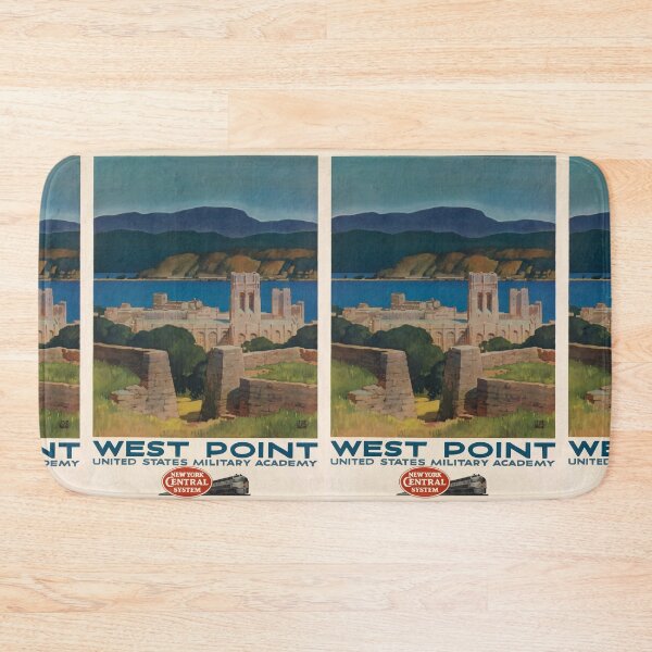 Item preview, West Point vintage travel poster designed and sold by stickart-marek.