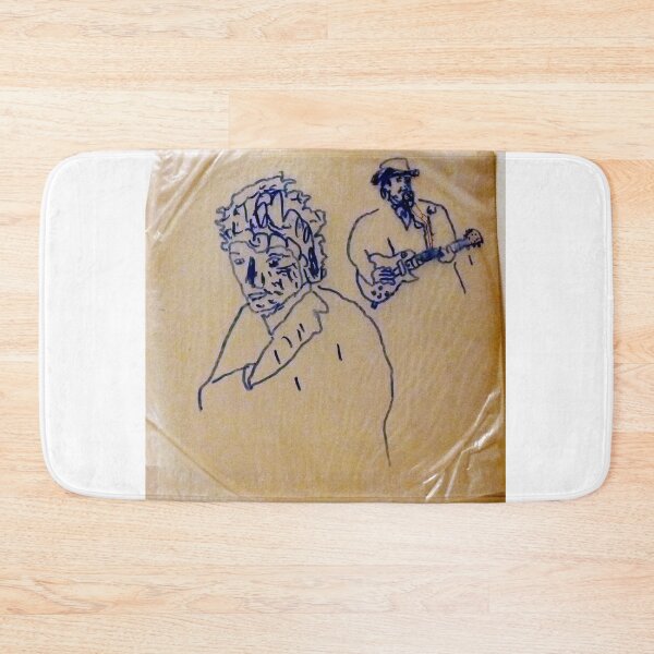 Item preview, Folk Rock Guitar on Cellophane Drawing designed and sold by Stacey Lazarus.