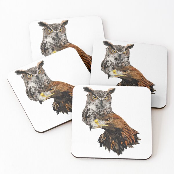 Item preview, American Owl and American Owl designed and sold by obscurite.