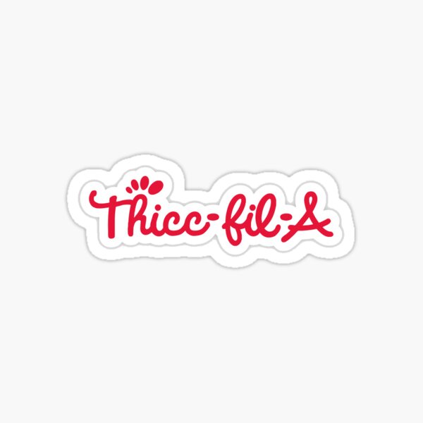 chick fil a Sticker