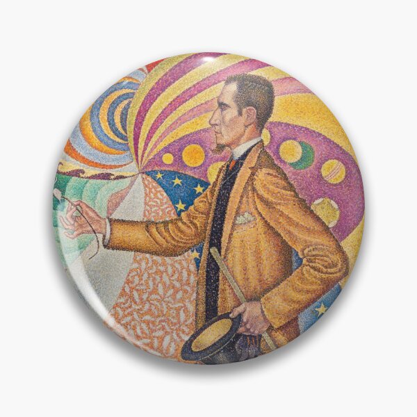 Item preview, Painter Art, Paul Victor Jules Signac Paintings Artist,  Neo-Impressionist Painting, Portrait Of Félix Fénéon designed and sold by SasyJamArt.