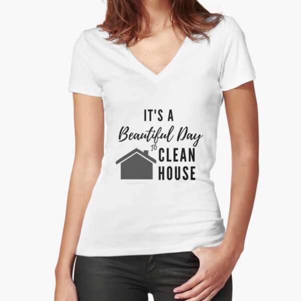 Fitted V-Neck T-Shirt