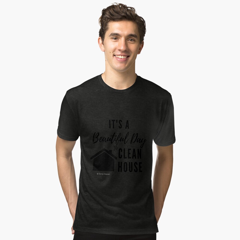 Item preview, Tri-blend T-Shirt designed and sold by SavvyCleaner.