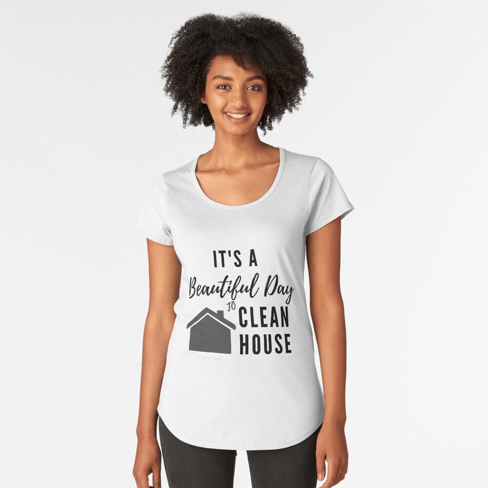 Item preview, Premium Scoop T-Shirt designed and sold by SavvyCleaner.