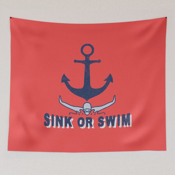 Item preview, Sink Or Swim designed and sold by SharksOnShore.