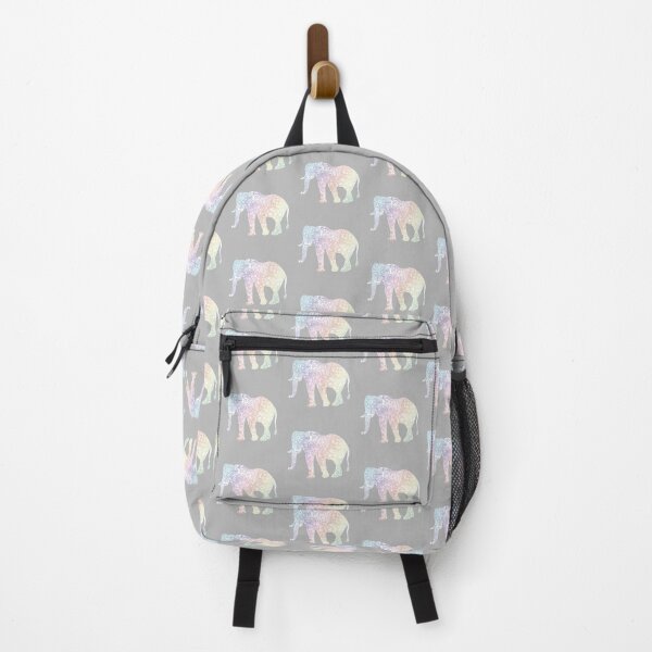 Item preview, Pastel Rainbow Elephant Mandala Pattern designed and sold by Julie Erin Designs.